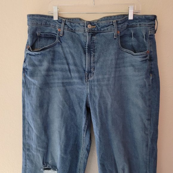 Old Navy Blue Sky High Wide Leg Jeans Size 18 - Picture 6 of 16